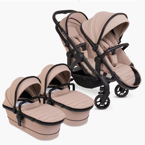 iCandy Peach 7 Pushchair and Carrycot Twin Cookie authorized stockist All4Baby Galway Ireland